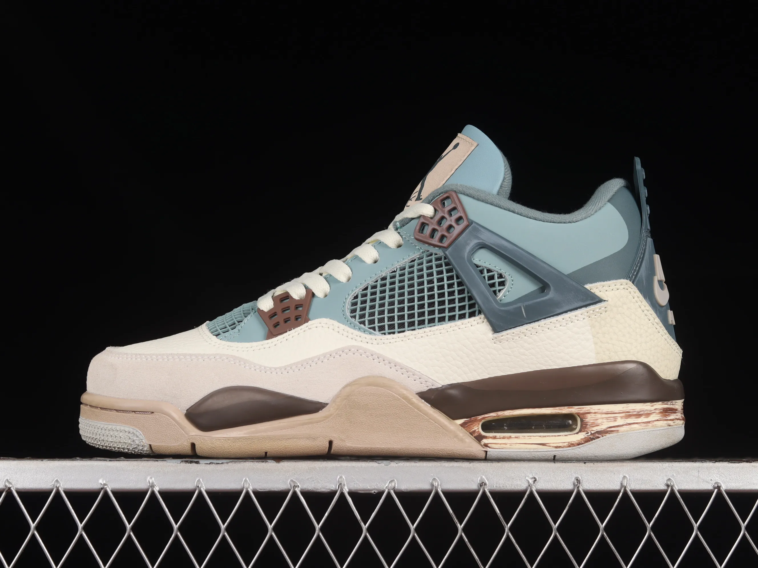 All categories Air Jordan Jordan series basketball shoes Air Jordan 4 KNCW x Air Jordan AJ4 Retro "Red Thunder" AJ4 Joe 4 customized basketball shoes